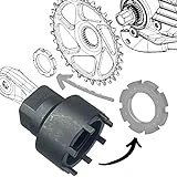 Fantic26 Lockring Tool Ebike - Anillo de cierre para bicicleta eléctrica, herramienta de desmontaje para bicicleta Ebike Brose Motor Drive S/Mag para Bosch Gen.2 Gen.3 Performance CX,Yamaha PW-X