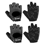 BESPORTBLE 2 Uds Guantes De Muñeca para Ciclismo Guante De Levantamiento De Pesas Unisex Guantes De Nailon Botella De Agua Llavero Media Cortina De Encaje Manoplas Negras Accesorios De Yoga