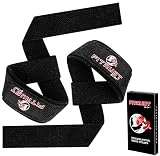 FIRTRUST Correas de levantamiento de neopreno acolchadas correas de muñeca resistentes correas de levantamiento de peso muerto correas de gimnasio de algodón suave para levantamiento de pesas y