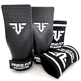 Free Fit Unlimited-Calleras para Crossfit-Calistenia-Guantes Gimnasio Hombre-Calleras Crossfit sin Agujeros-Muñequeras Crossfit-Muñequeras Gym-Hand Grips (S/M)
