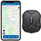 Localizador GPS para Coche, GPS Tracker en Tiempo Real Impermeable Rastreador GPS