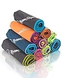 NirvanaShape  Toalla de Microfibra | 14 Colores | 8 Dimensiones | Toalla de Viaje Ligera, Absorbente y de Secado Rápido | Toalla de Baño para Viajes | Ideal para Playa, Camping, Yoga y Sauna
