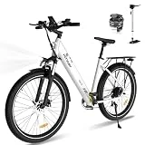 HITWAY Bicicleta electrica, 27,5'' Bici Eléctrica, Bicicleta de montaña Adulto,Bicicleta montaña de, e Bike batería 36V12Ah, 7 transmisión,40-80km