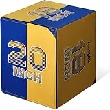 Yes4All Caja pliométrica suave 3 en 1, núcleo de madera, caja pliométrica de espuma para gimnasio en casa y entrenamiento al aire libre, 16 x 14 x 12 pulgadas, callejón OOP