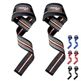 MISSOULO FITNESS Straps Gym. Correas de Levantamiento de Pesas de Neopreno para Gimnasio, Powerlifting y Crossfit. Agarres Ideales para Levantamiento de Mancuernas, Barras y Entrenamientos de Fuerza.