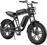 ENGWE M20 - Bicicleta eléctrica de montaña para hombre, 20 pulgadas, bicicleta eléctrica, 13 Ah / 26 Ah, batería extraíble - 25 km/h hasta 150 km de alcance (negro, 26 Ah)