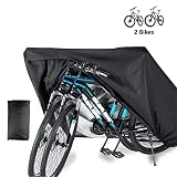 Haoooan Funda Bicicleta, Cubierta de Bicicleta Tienda de Bicicleta 29 Pulgadas Nieve Protector de Lluvia Impermeable Caja a Prueba de Polvo Manga Protectora al Aire Libre Ciclismo Tarpaulina