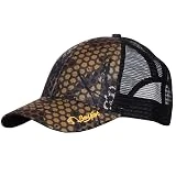 BENISPORT Gorra Forest Print Malla - Regulable - Beisbol (Negro)