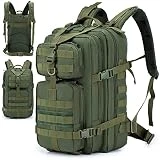 MISWAN Mochila Táctica Militar Impermeable 40L Mochila Senderismo Grande Capacidad Oxford 800D Mochila Crossfit Mochila de Viaje Hombre Mujer Mochila Montaña para Caza Trekking Camping Supervivencia