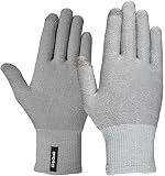 GripGrab Merino Liner De Lana Sotoguantes Largos Bicicleta Térmi, Ciclismo Invierno Unisex Adulto, Gris (Grey), M L