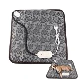 Meindin Cama para Gatos con calefacción, Almohadilla térmica para Gatos - Estera Térmica para Perros, Manta Eléctrica para Gatos y Perros | Almohadilla térmica eléctrica para Mascotas, Almohadilla