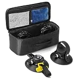 ROCKBROS Portabicicletas Techo de Coche con Ventosa Eléctrica/Manual Soporte de Bicicleta Ventosa de Liberación Rápida para 1/2 Bicicleta de Montaña y Carretera Negro