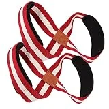 Yardwe 1 Par De Muñequeras Para Levantamiento De Pesas Correas Para La Muñeca Guantes Cinturón De Potencia Guantes De Entrenamiento Para Hombres Bandas Auxiliares De Fitness