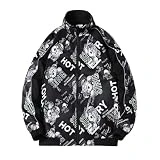 WESBR Mens Hoodies Sports Jackets Mens Autumn Solid Color Fitness Running Jackets Mens Casual Kangaroo Pocket Light Jacket Mens Simplicity Sweat Jacket Classic D-Black2 3XL