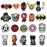 AUAUY 20Pz Parches Ropa Termoadhesivos, Parches Ropa Niños, Parches Bordados para Ropa, Parches Para Ropa Termoadhesivos, Para Ropa Camiseta Bolsas Pantalon Sombrero Jeans O DIY Coser