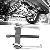 OITTo Extractor de Engranajes de 2 mordazas, Engranaje de cojinete Ajustable, Herramienta de reparación de extracción Manual, Motocicleta, Coche, Auto (4 Pulgadas)