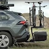Portaequipajes Trasero para vehículos recreativos, Caja de Cambios de Montaje y portabicicletas incluidos, portabicicletas fácil de Usar para automóviles, SUV, Fuera de casa