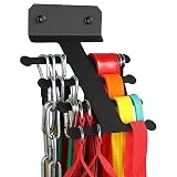 Soporte de resistencia para almacenamiento, organizador de equipo de gimnasio, bandas de dominadas, cuerdas de salto, estante de almacenamiento para gimnasio en casa