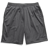 GilRu Pantalones cortos de malla para hombre, transpirables, de secado rápido, sueltos, rectos, de cinco puntos, para entrenamiento, correr, fitness, deportes, escalada, GY2., L