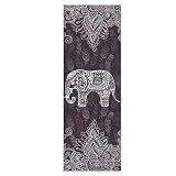 Morbuy Toalla de Yoga Antideslizante Toalla, Esterilla de Yoga para Viajes Plegable Secado para Caliente Yoga Toalla Microfibra Antideslizante (183x63cm,E)