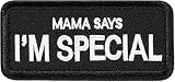 Parches Velcro Militar Parches Velcro Para Ropa Táctica Mochila Gorra Uniforme Chaleco Arnés Perro Parche Mama Says I'm Special