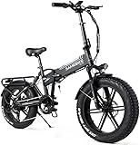 SAMEBIKE Bicicleta eléctrica 20