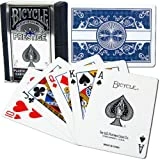 Poker Bicicleta Jugando a Las Cartas (Azul) de prestigio de 100% plástico Dura-Flex - Raro Bicycle Prestige Playing Cards (Blue) 100% Plastic Dura-Flex - Rare