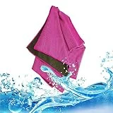 First2savvv – Hightech de refrigeración Toalla para instantánea Relief de Soft transpirable malla Yoga Towel de Keep Cool para viajes Correr Ciclismo Senderismo y todos los otros deportes – Yd de MJ,