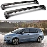 Barras de Techo para Citroen C4 Grand Picasso 2014+, Baca de Techo Portaequipajes Barras Barras de Techo Portaequipajes Baca de Transversales, Techo Portador Accesorios