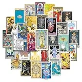 50 Uds Tarot tarjeta adivinación Graffiti pegatina maleta bicicleta portátil Scrapbooking decoración DIY pegatinas impermeables